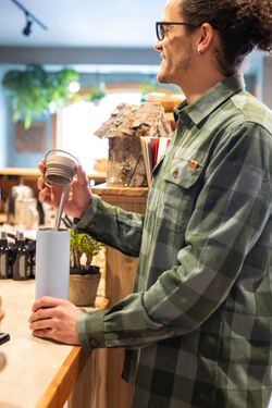 Термокружка Klean Kanteen TKWide Twist Cap 20oz (592 мл) Clear Sky