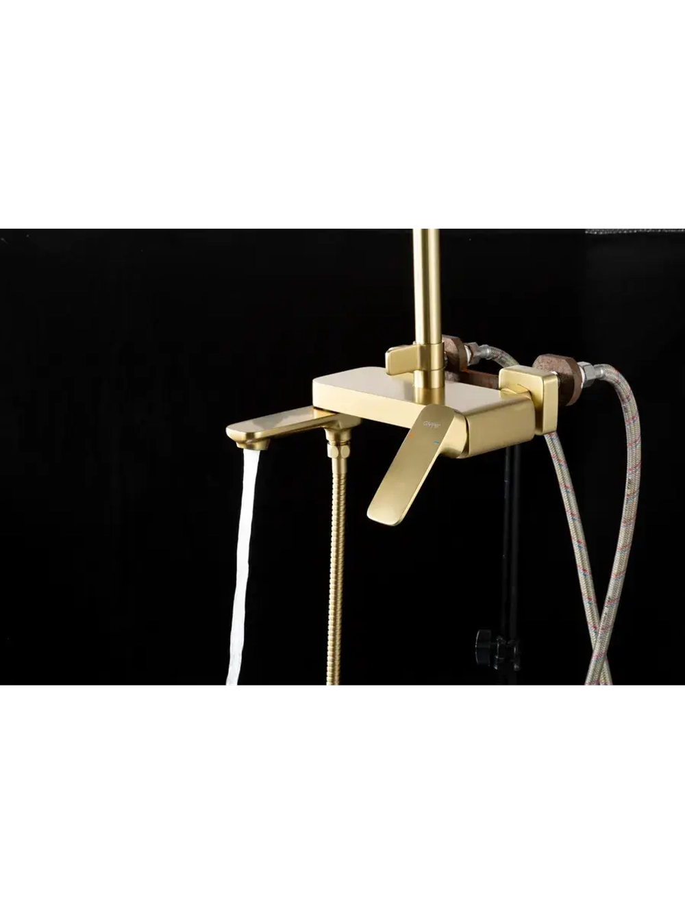 Душевая система с тропическим душем Gappo G2428-3