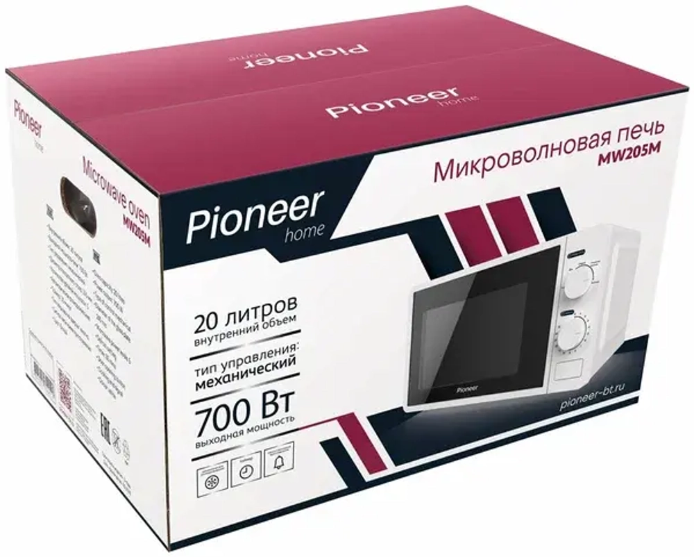 Микроволновая печь соло PIONEER MW205M (h)