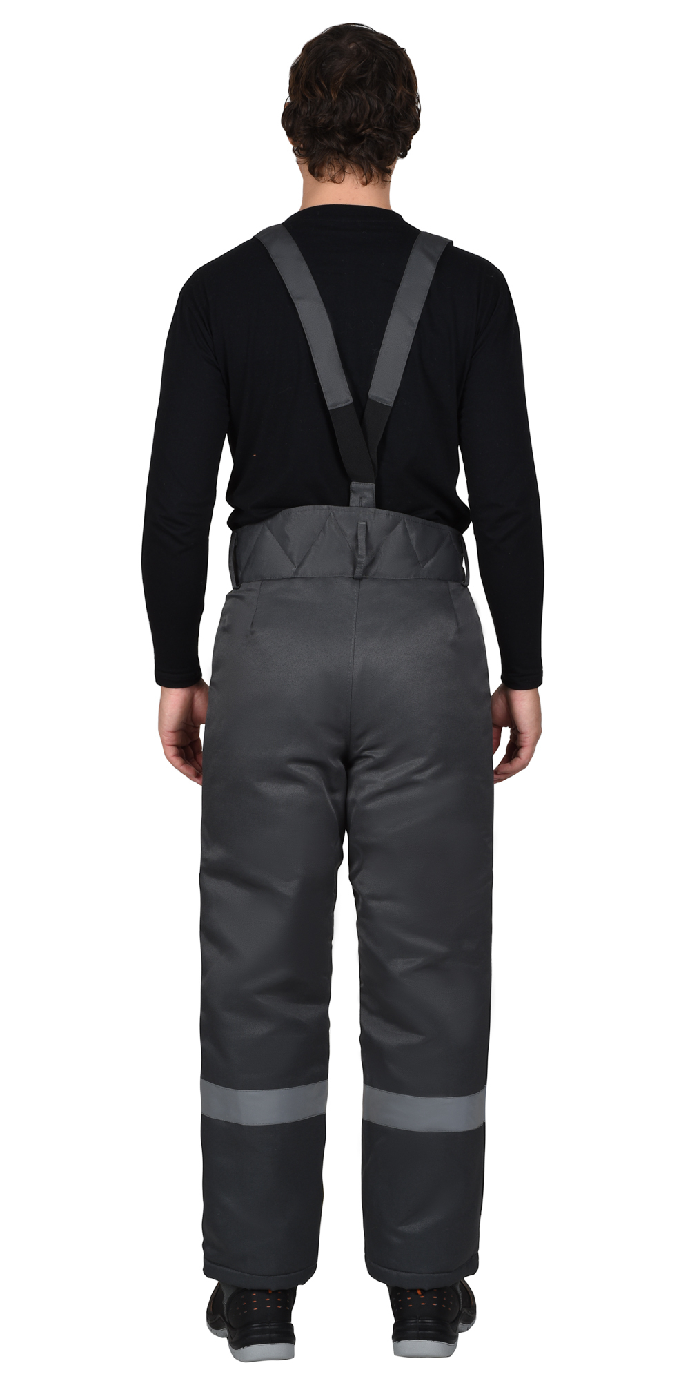 Брюки зимние универсальные тёмно-серые с СОП