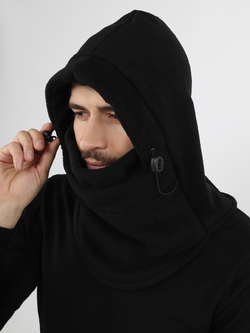 Шлем Балаклава флисовый Prival черный