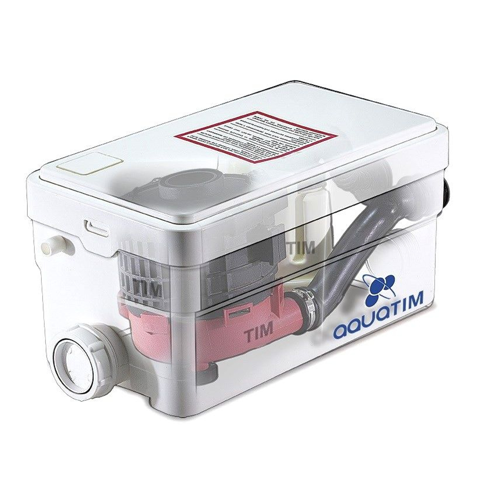 Санитарный насос для душа AQUATIM AM-STP-250 (250Вт,80л/м.5м) без измельчителя