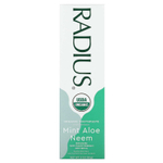 RADIUS, органическая зубная паста, мята и алоэ ним, 85 г (3 унции)