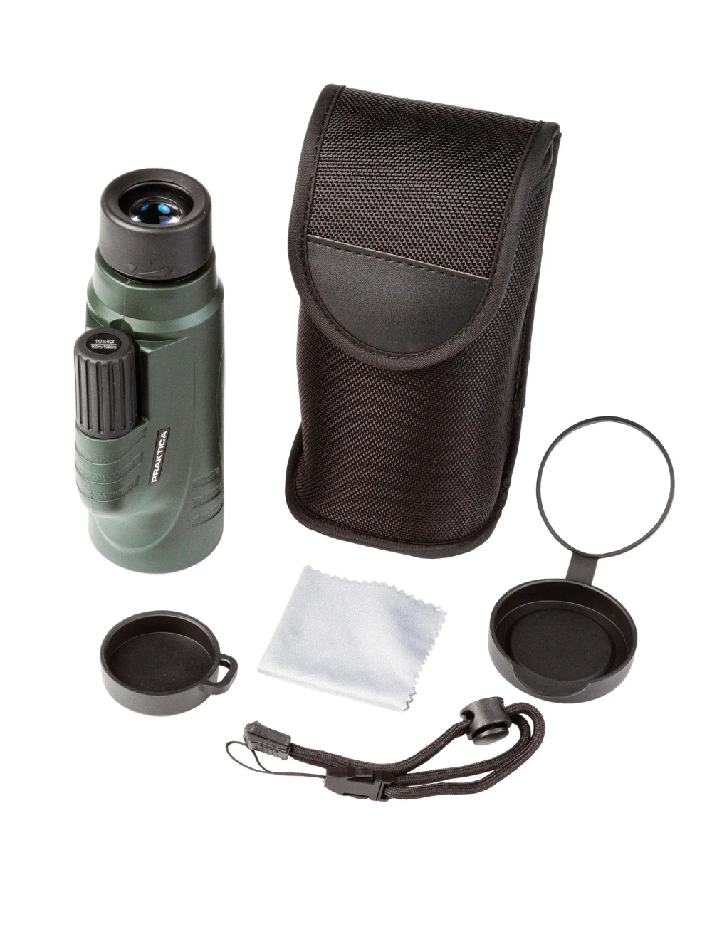 Монокуляр Praktica Falcon 10x42 — комплект поставки