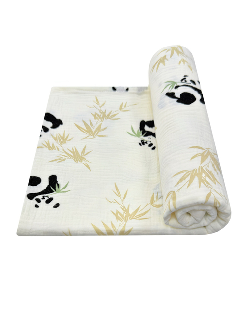 Муслиновая пеленка Панды