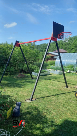 Монтаж уличных качелей Sv Sport