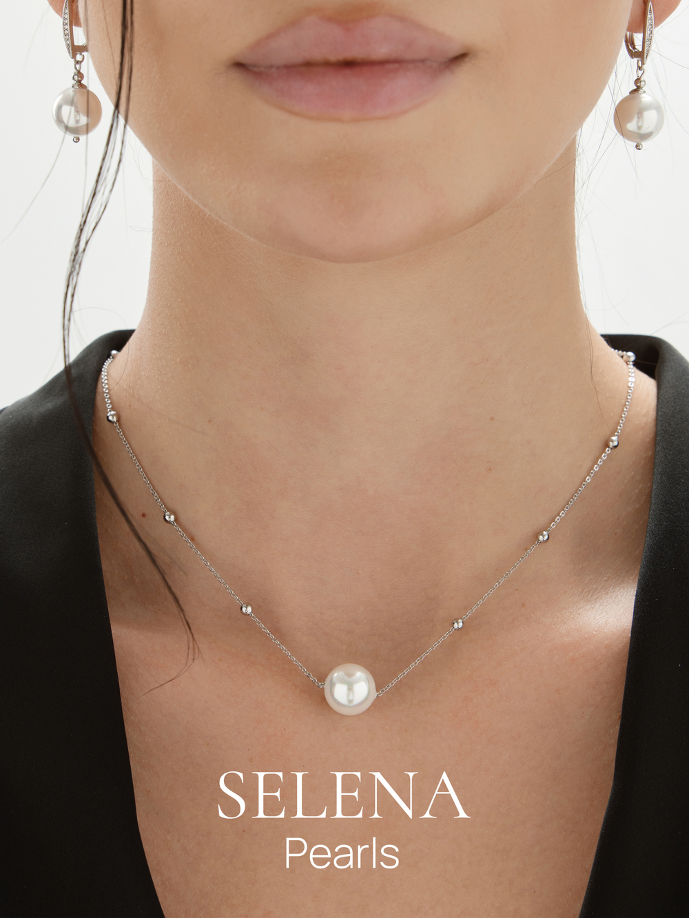 91003875 Колье Selena Pearls