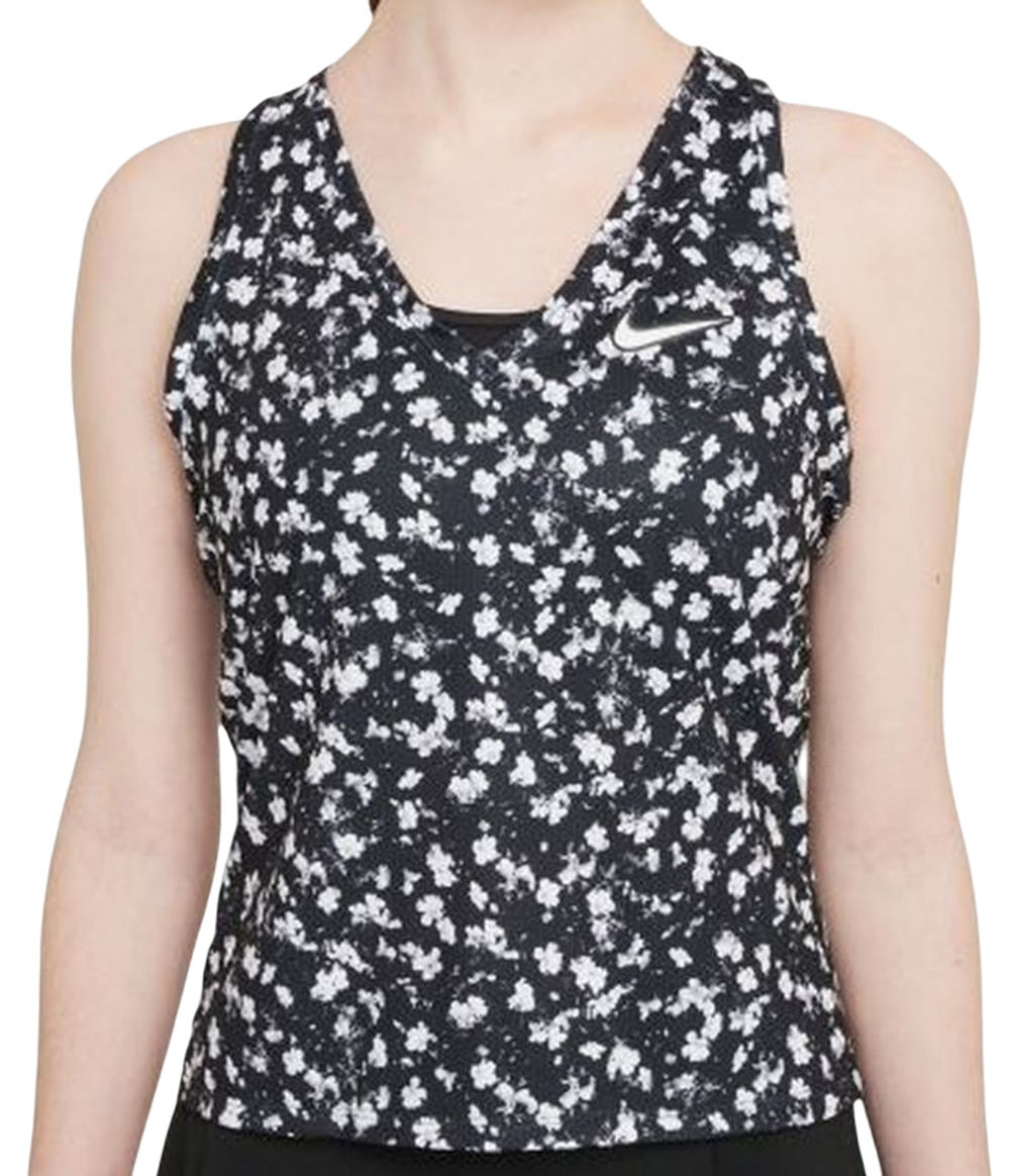 Топ теннисный Nike Court Dri-Fit Victory Tank Printed W