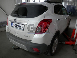Фаркоп оцинкованный Galia O063C для Opel Mokka 2012-, Chevrolet Tracker 2013-(паспорт и сертификат в комплекте)(без электрики)