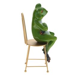 GAEM Фигурка декоративная "Лягушка", L7 W9 H17,5 см