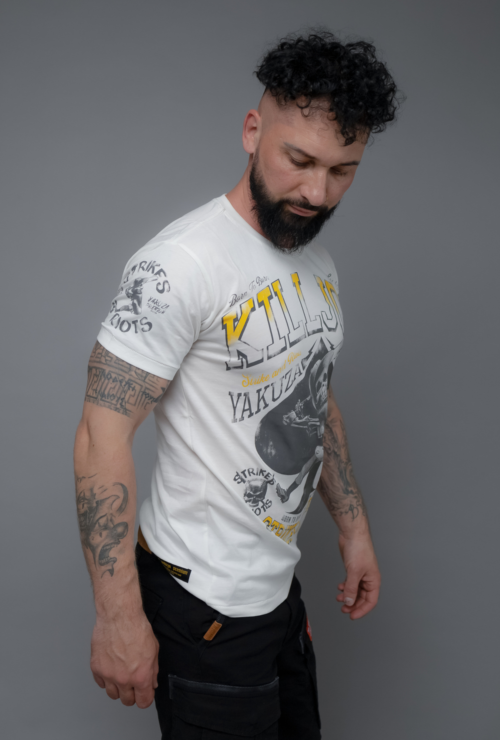 Футболка off white Yakuza Premium 3808