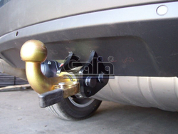Фаркоп оцинкованный Galia V052C для Audi Q7 2006-2015, Porsche Cayenne 2002-2010, 2010-, Volkswagen Touareg 2002-2010, 2010-(паспорт и сертификат в комплекте)(без электрики)