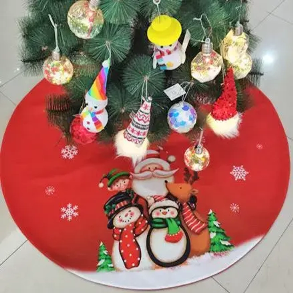 Коврик под ёлку «Волшебные друзья» 60 см