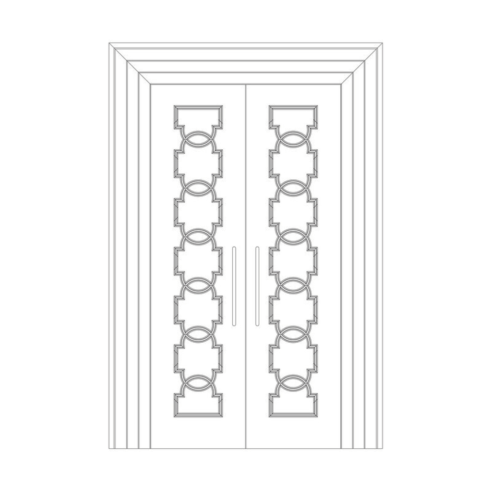 Оформление дверей RODECOR Эрте 76442AR