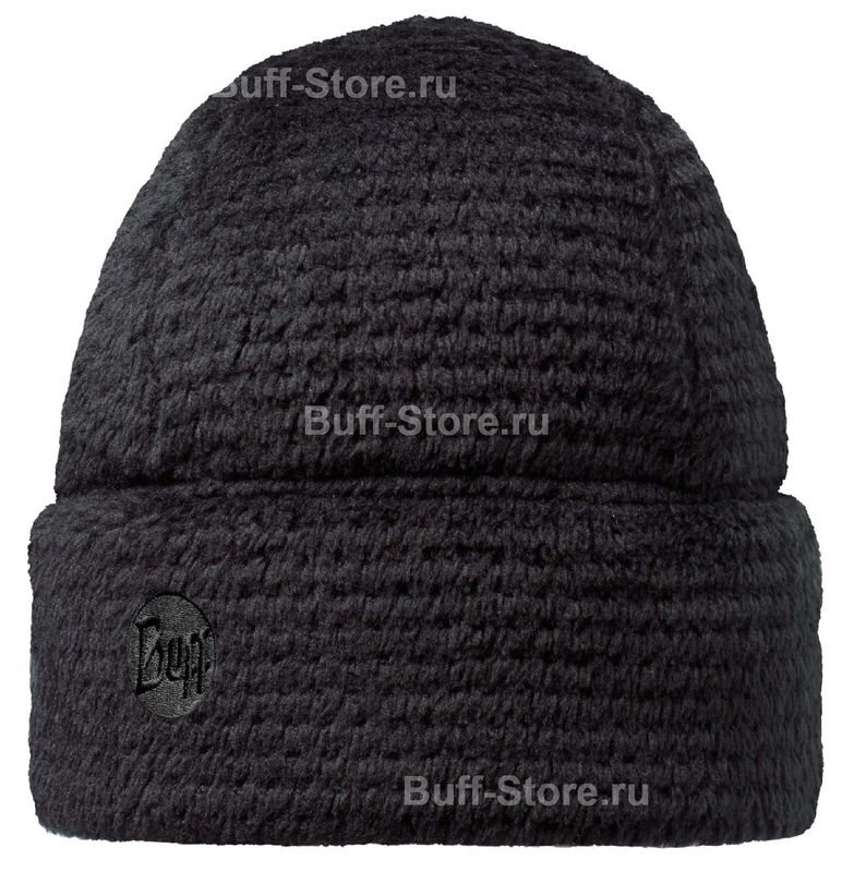 Теплая спортивная шапка с полартеком Buff Graphite Фото 1