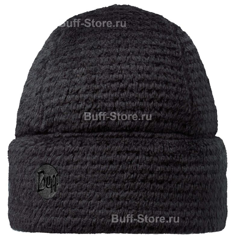 Теплая спортивная шапка с полартеком Buff Graphite Фото 1