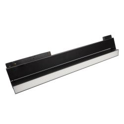 ULB-M80-22W-4000K-35 BLACK Светильник-прожектор линейный светодиодный трековый. Для магнитных шинопроводов. 2000 Лм. Белый свет 4000К. Черный. ТМ Uniel