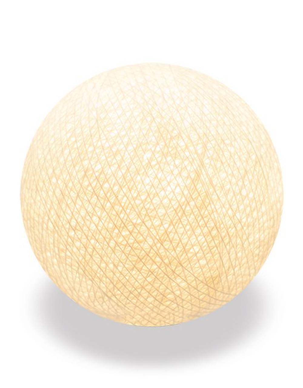 Хлопковый шарик кремовый