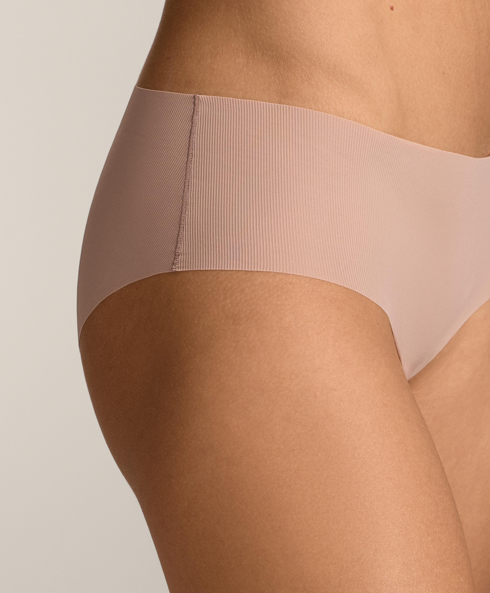 OYSHO Набор из пяти трусиков-хипстеров из полиамидной смеси, антрацитовый меланж