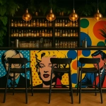 Стул полубарный Bradex Home Forma, чёрный