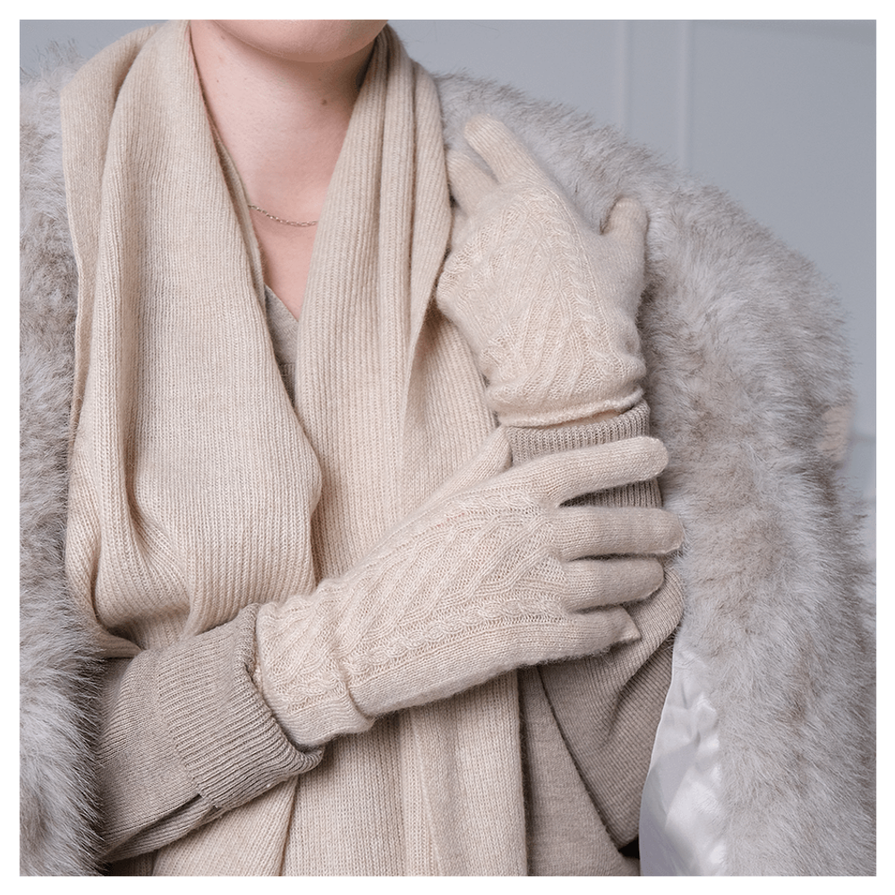 Перчатки из кашемира «Волшебное прикосновение»