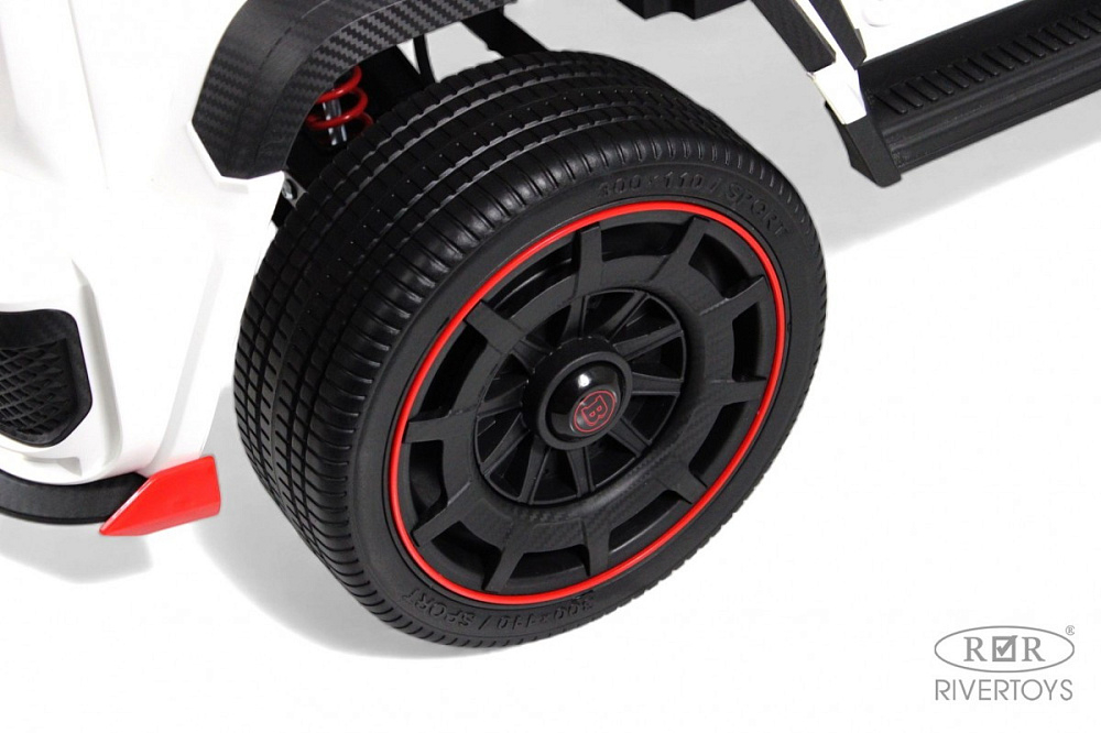 Детский электромобиль RiverToys Z888ZZ WHITE/белый