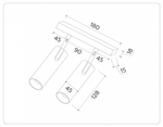 Светильник на штанге Ambrella Light GL GL3901