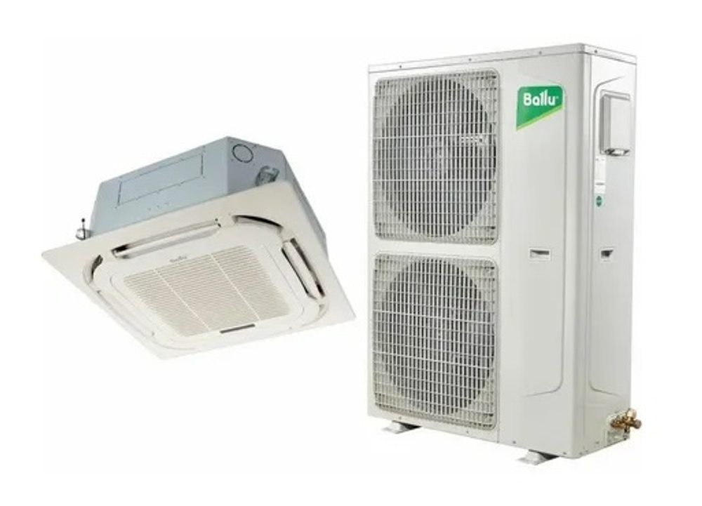 Комплект Ballu Machine BLC_C-60HN1_21Y полупромышленной сплит-системы, кассетного типа