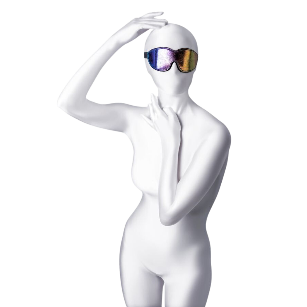 Маска на глаза сплошная Anonymo BLINDFOLD №0201 (радужная)