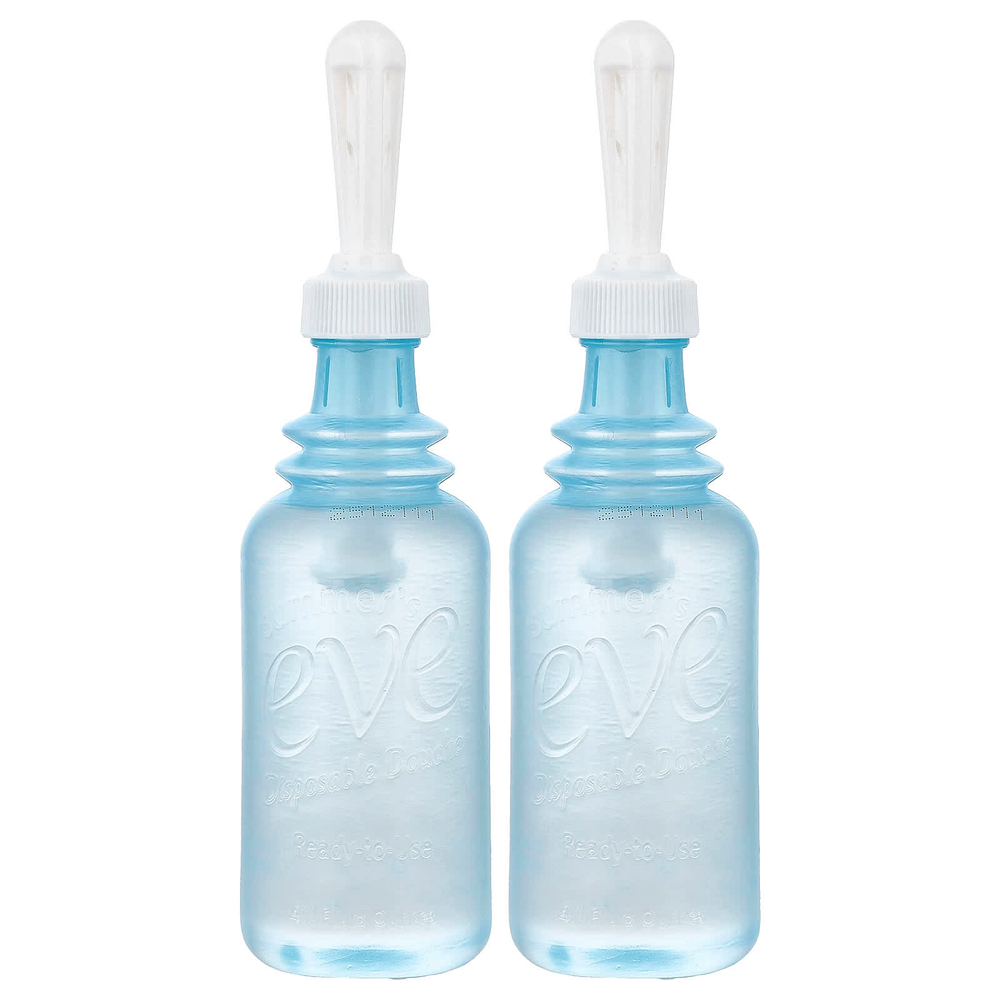 Summer's Eve, Douche, дополнительное очищение, уксус и вода, 2 шт., По 133 мл (4,5 жидк. унц.)