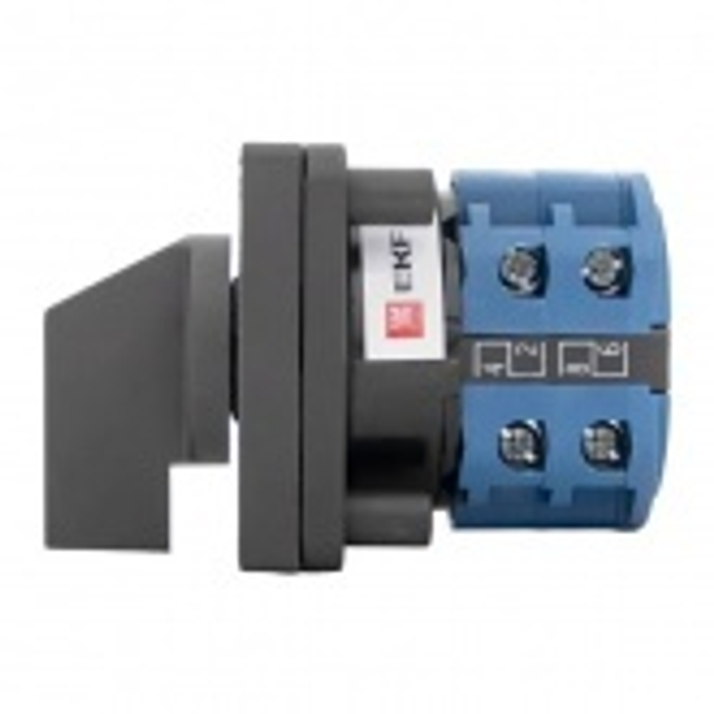 Переключатель кулачковый ПК-1-52 10А 2P "1-2" IP20 EKF pk-1-52-10