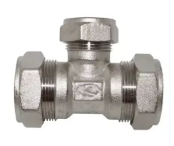 Тройник I-TECH обжим переходник 20*15*20 гофротруба 29855