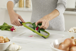 Терка с держателем для продуктов Mandoline зеленая, Joseph Joseph