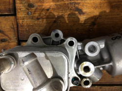 Корпус масленного фильтра ДВС Tiggo 8 Pro / TXL Б/У Оригинал F4J161012100