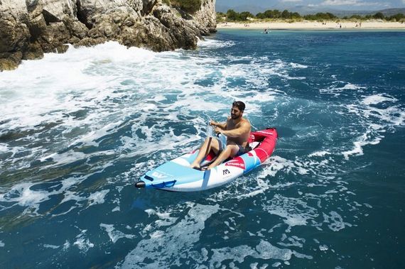 Каяк надувной одноместный Aquamarina Steam - 312 Professional Kayak 1 ( арт. ST-312 )