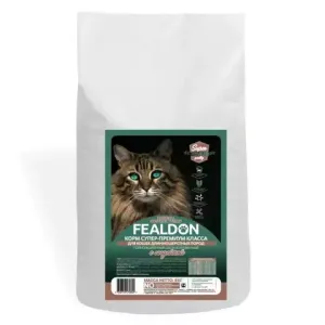 Сухой корм для длинношерстных кошек  Fealdon Hairball Control Turkey Super Premium, с индейкой