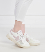 Кожаные кроссовки slim out of office OFF-WHITE - белый(OWIA276S 24LEA001)