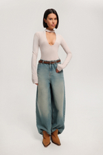 Лонгслив slim fit