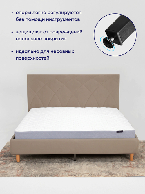 Кровать BuyComfort (велюр)