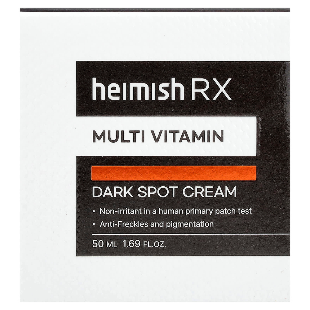 Heimish, RX, мультивитаминный крем для темных пятен, 50 мл (1,69 жидк. унции)