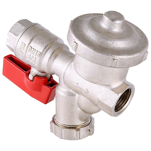 Кран шаровой VALTEC со встр. косым фильтром с пр. и мембр. ред. давл. (КФРД), универс. (VT.300.N.04)