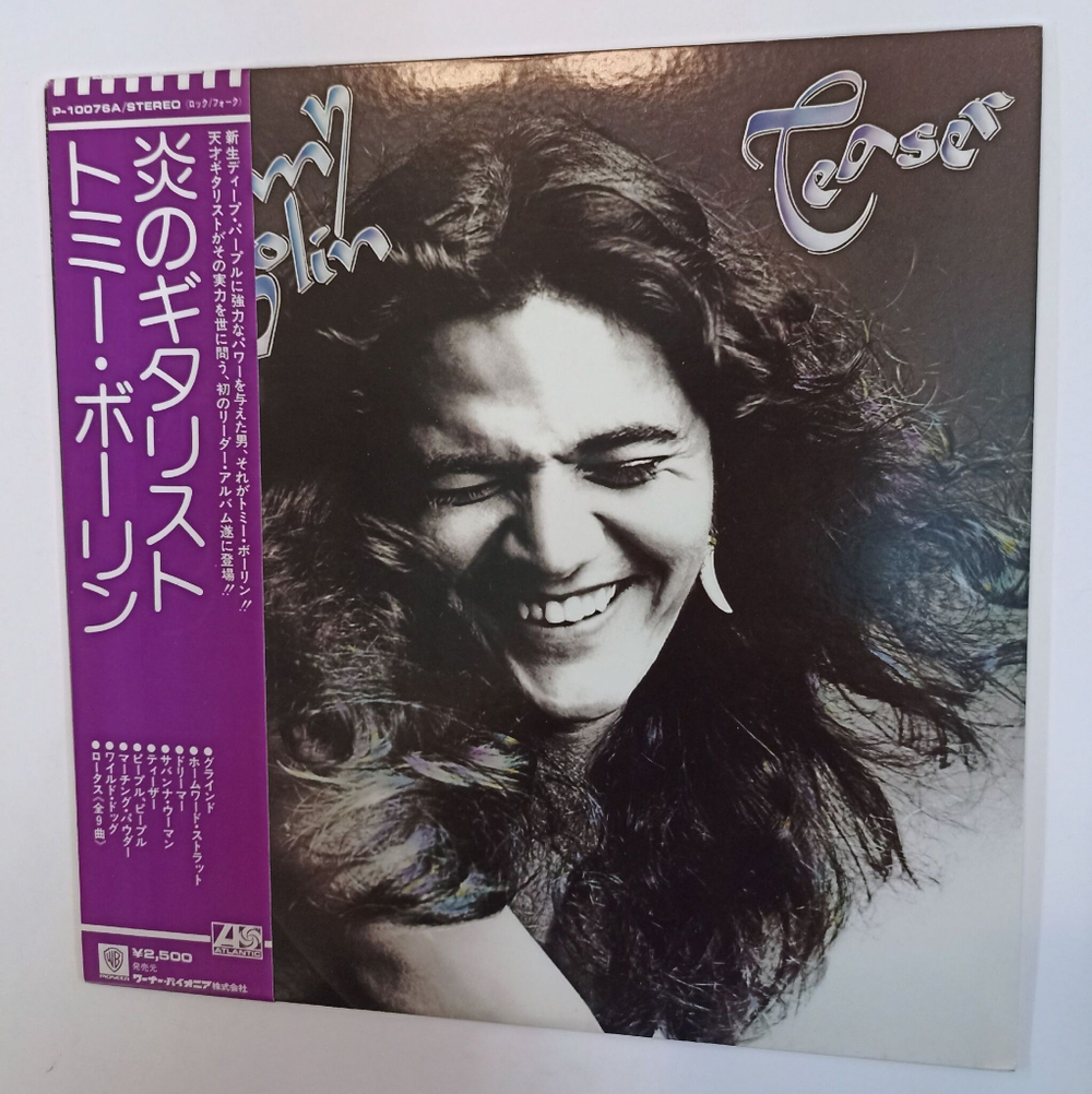 Винтажная виниловая пластинка LP Tommy Bolin Teaser (Japan 1975)