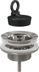 Донный клапан Alcadrain Хром (A439)