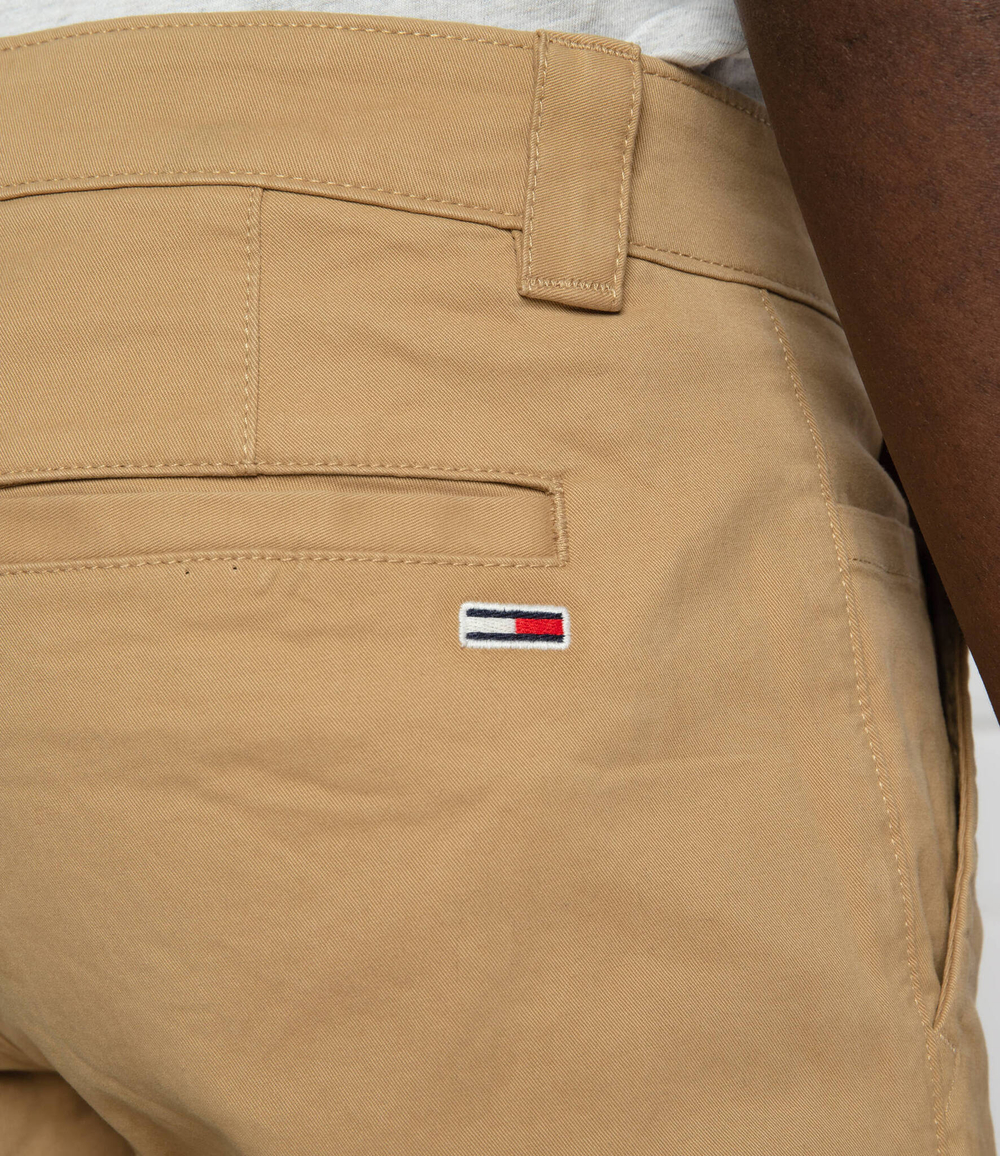 чиносы scanton Tommy Jeans - светло-коричневый(DM0DM09595)