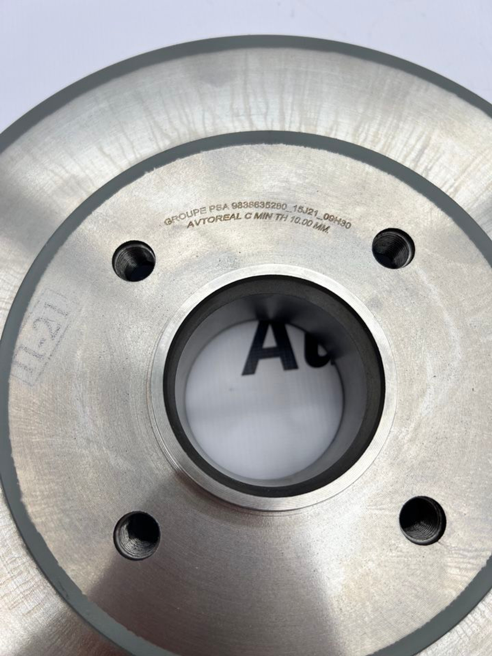 Диски тормозные задние Пежо Партнер/Ситроен Берлинго 424946. Оригинал, 2 шт