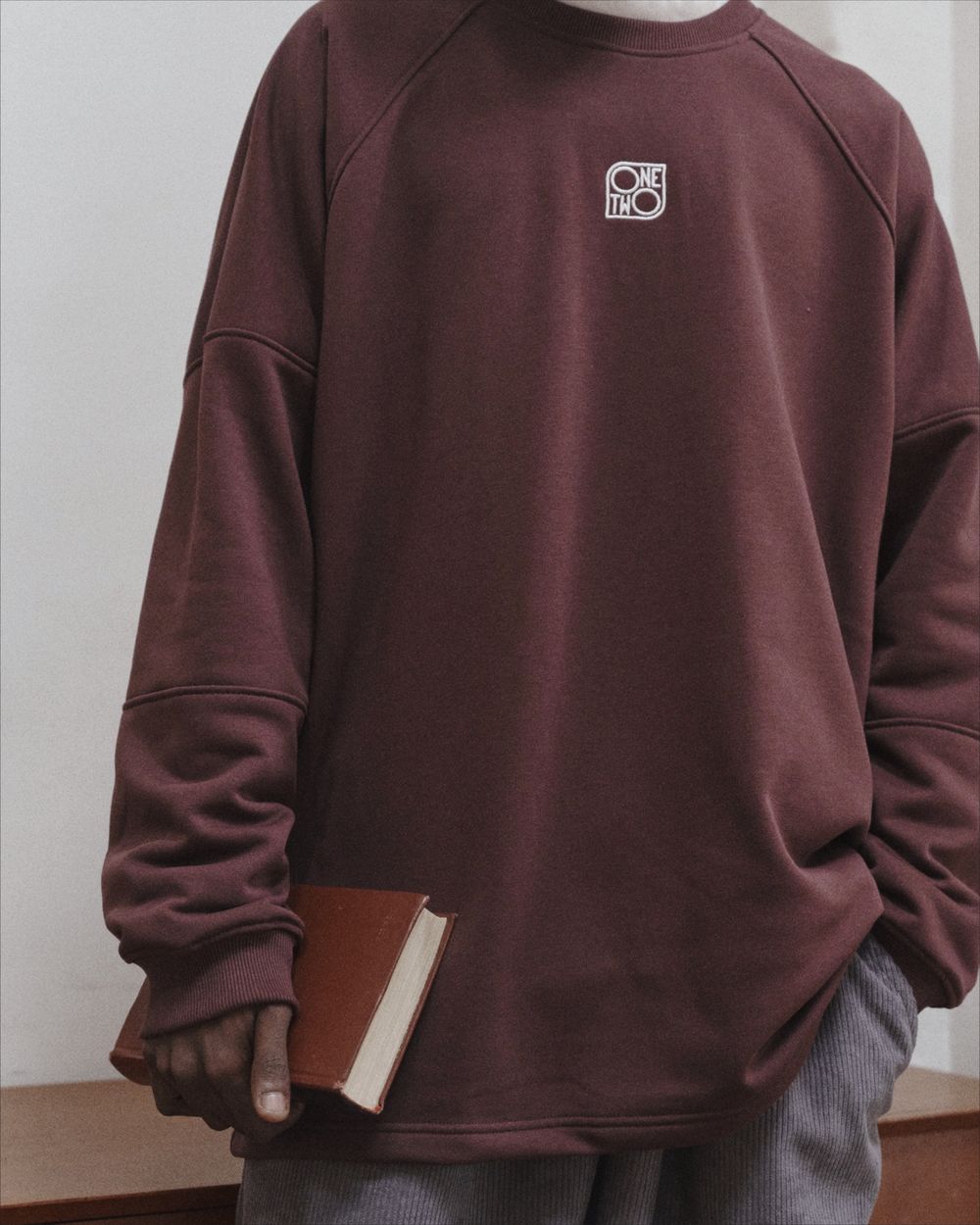 Толстовка One Two Raglan Logo Catawba Grape