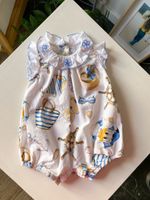 Хлопковый ромпер Monnalisa, 68