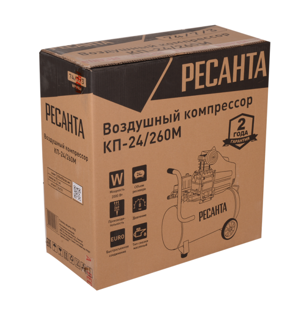 Компрессор Ресанта КП-24/260М