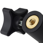 KUPO KS-015R Round Stud 3/8’’-16F and 1/4’’- 20F. Адаптер круглый