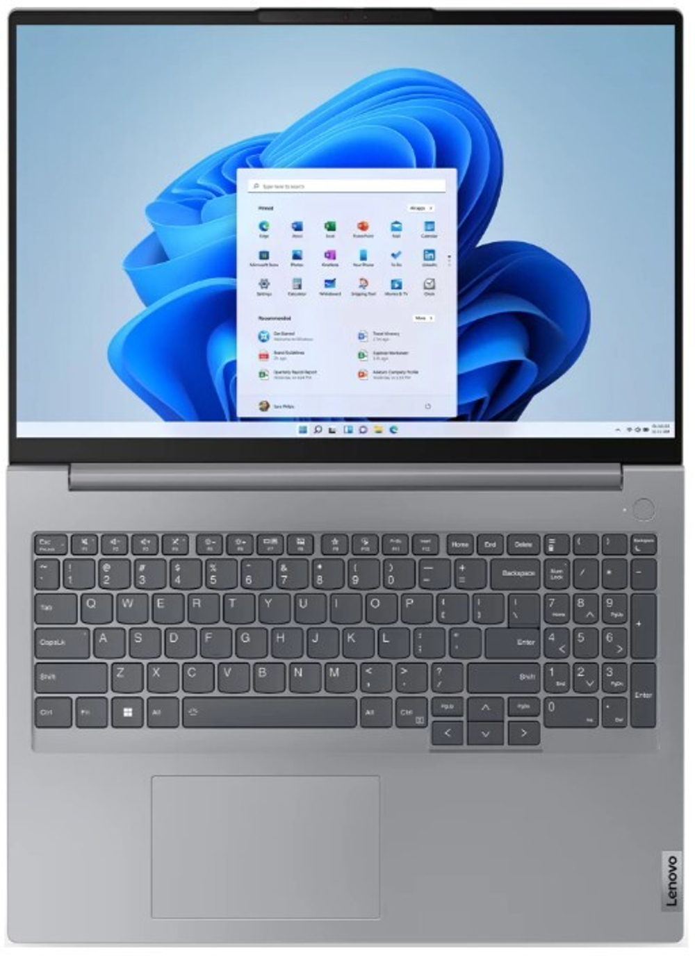 Ноутбук  Lenovo ThinkBook 16 G6 IRL 16 ", Core i5, 8 Гб RAM, 512 Гб SSD, Iris Xe Graphics, Серый